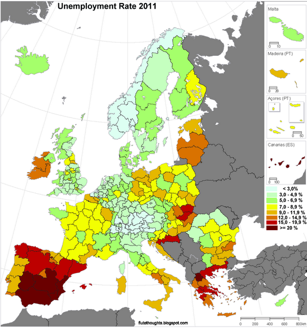UnemploymentEuRegions2011